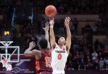 uva basketball standout Kihei Clark hits game winning three